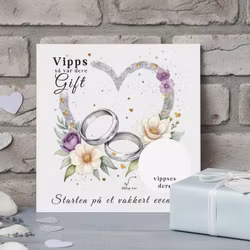 Vipps Bryllupskort