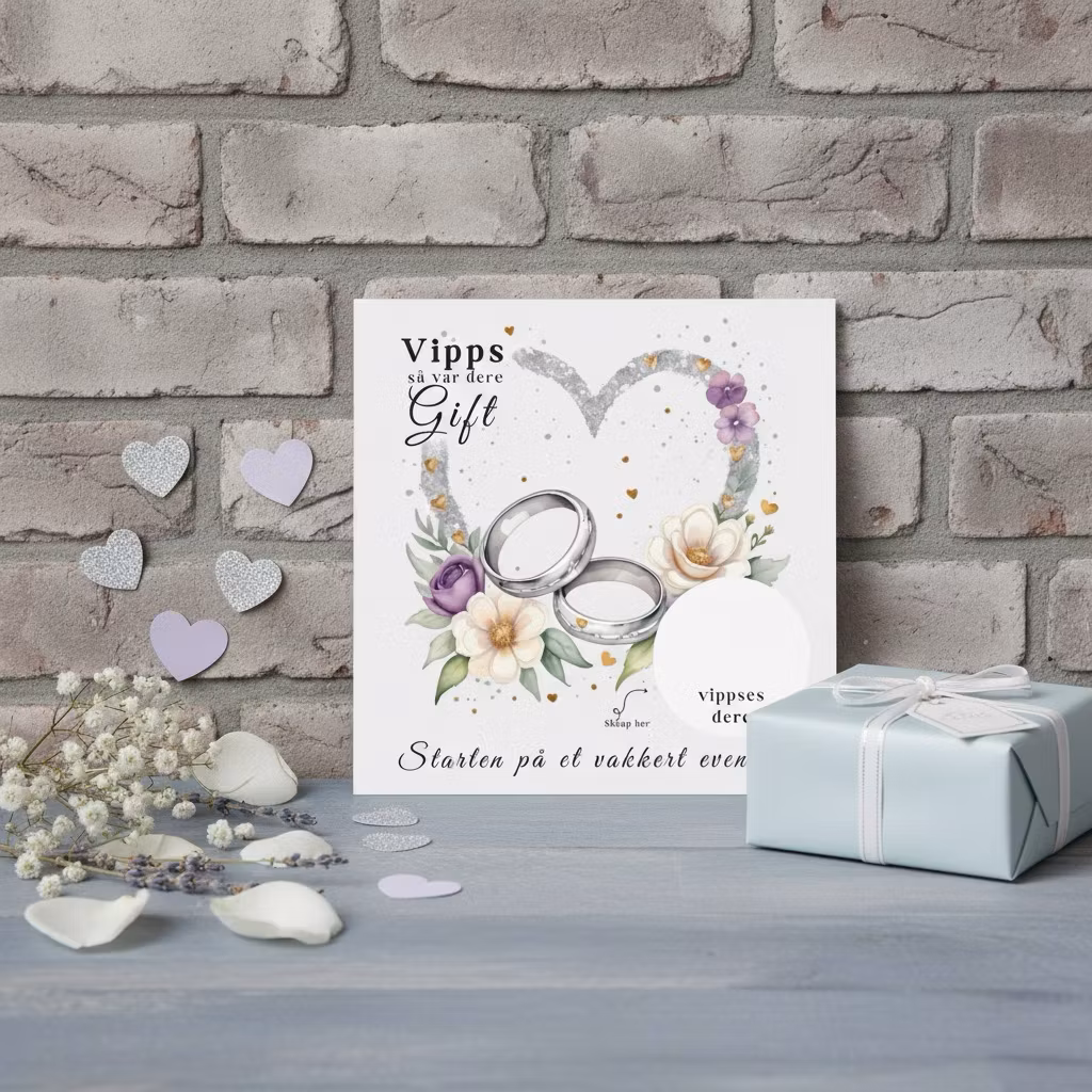 Vipps Bryllupskort