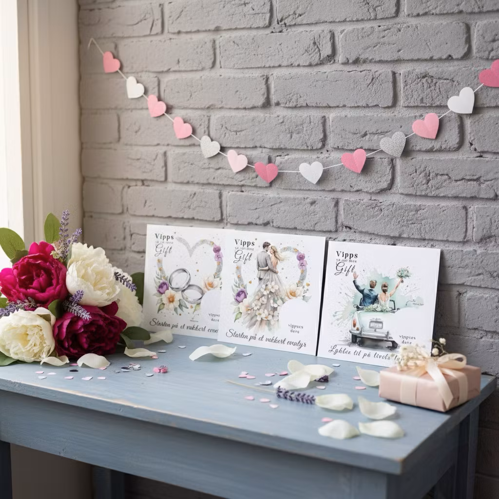 Vipps Bryllupskort