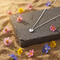 Lucky Feather - Amazing  Mum - Heart Silver Necklace