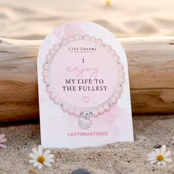 Life Charms - Affirmation Bracelet - I enjoy Life