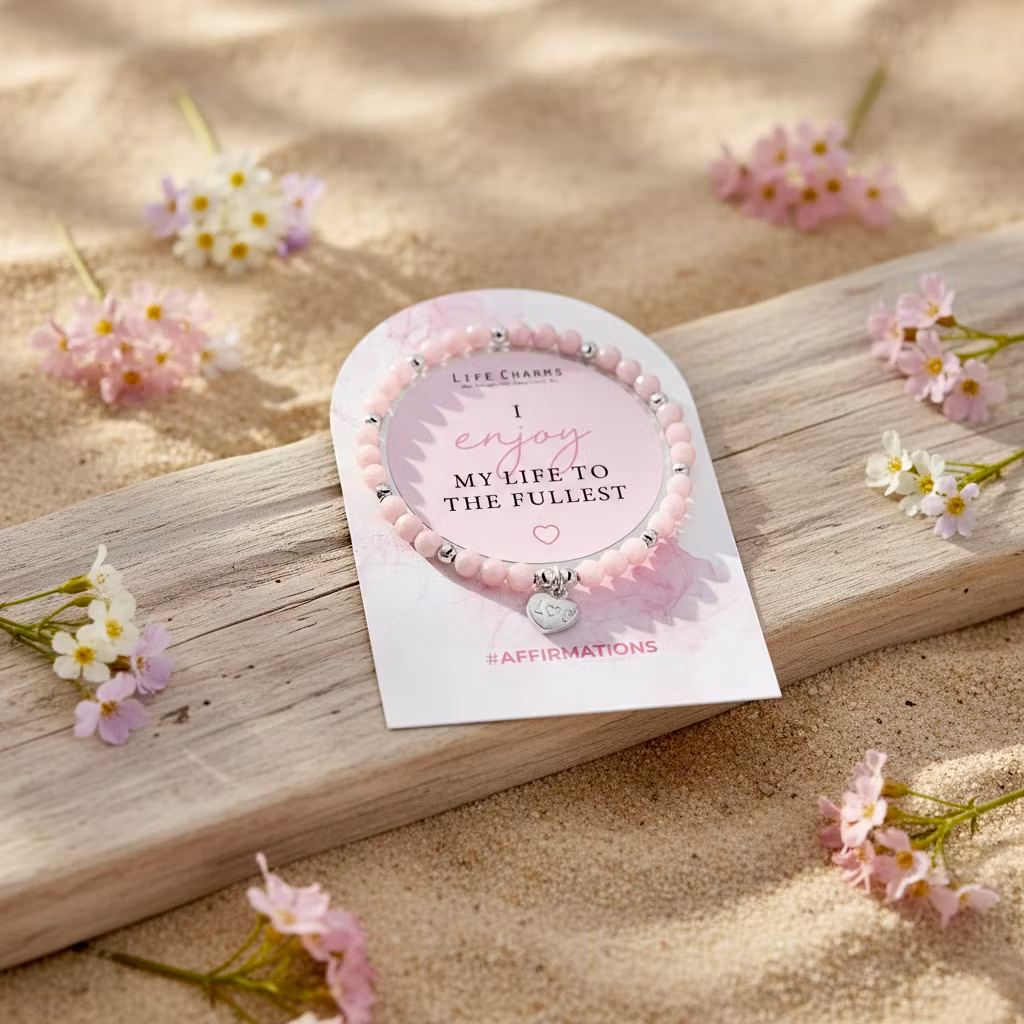 Life Charms - Affirmation Bracelet - I enjoy Life