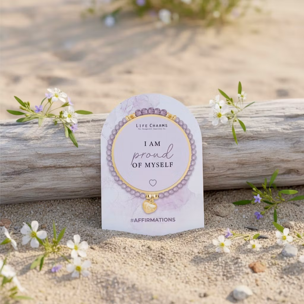 Life Charms - Affirmation Bracelet - Proud of myself