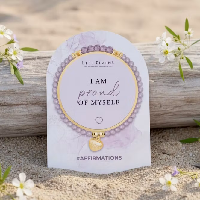 Life Charms - Affirmation Bracelet - Proud of myself