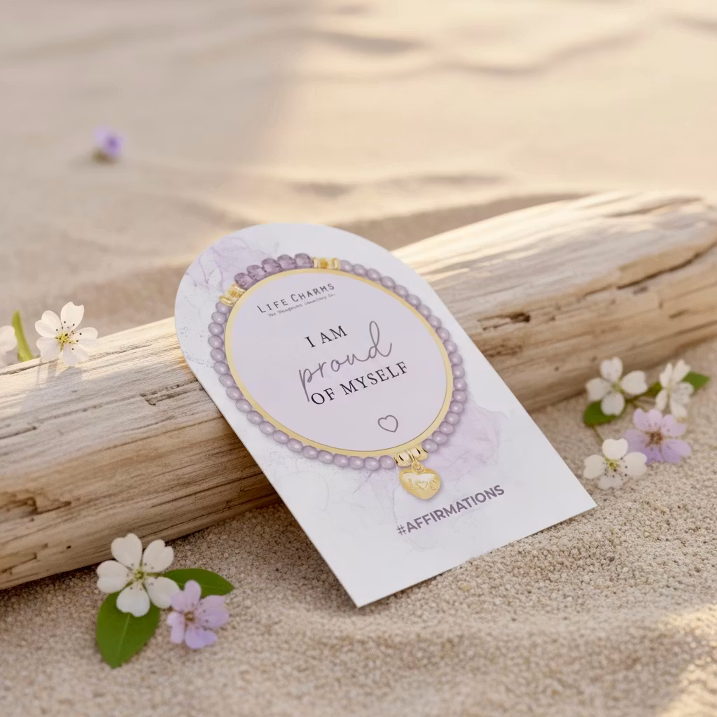 Life Charms - Affirmation Bracelet - Proud of myself
