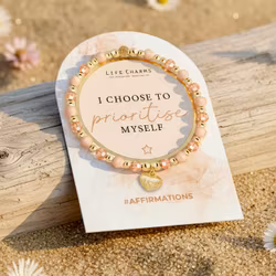 Life Charms - Affirmation Bracelet - Prioritise myself