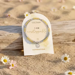 Life Charms - Affirmation Bracelet - Unstoppable