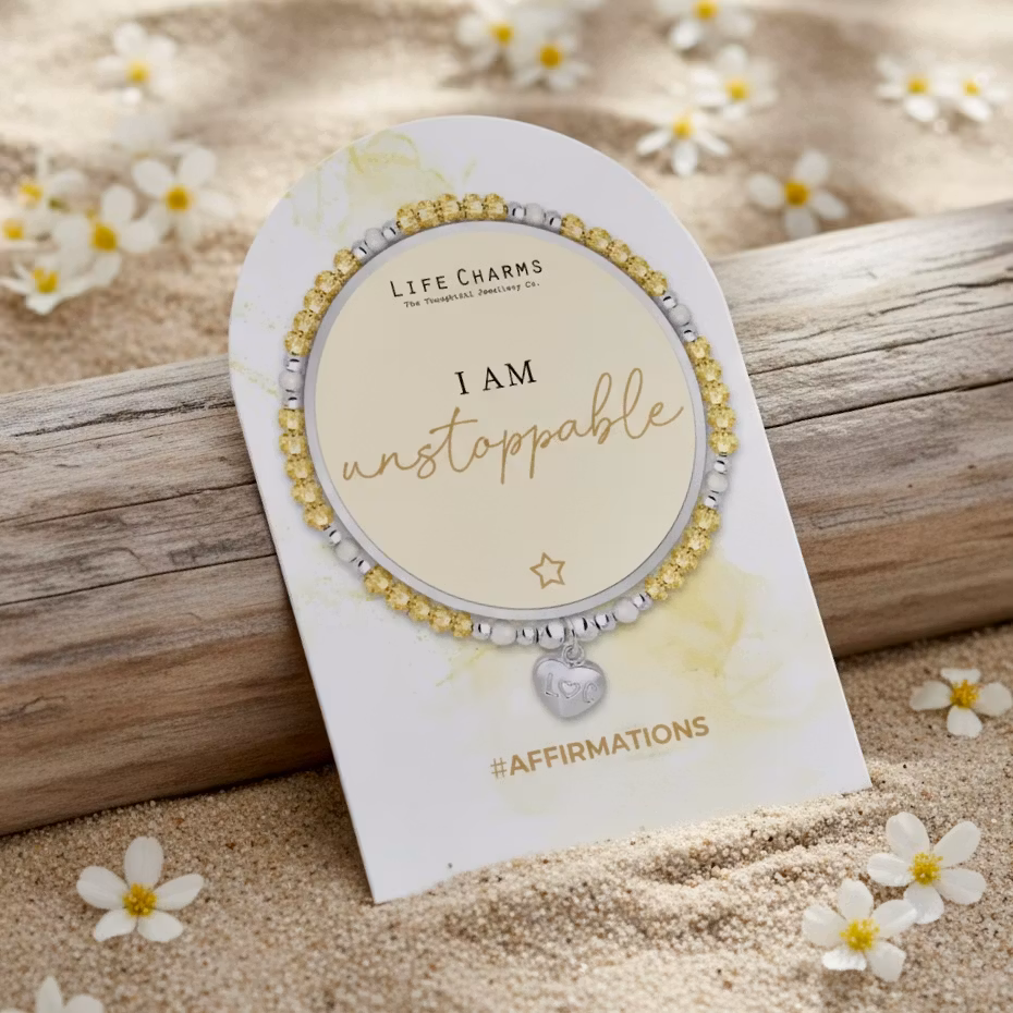 Life Charms - Affirmation Bracelet - Unstoppable