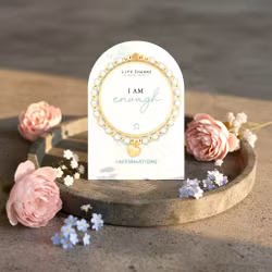 Life Charms - Affirmation Bracelet - I am enough
