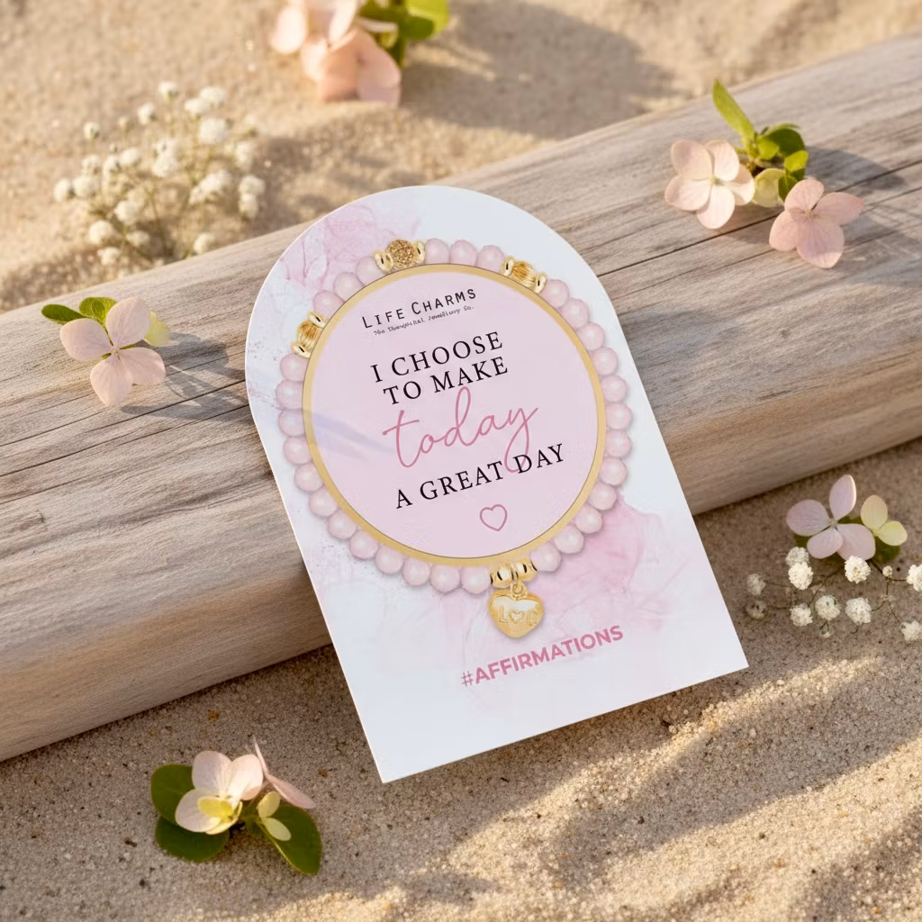 Life Charms - Affirmation Bracelet - A Great day