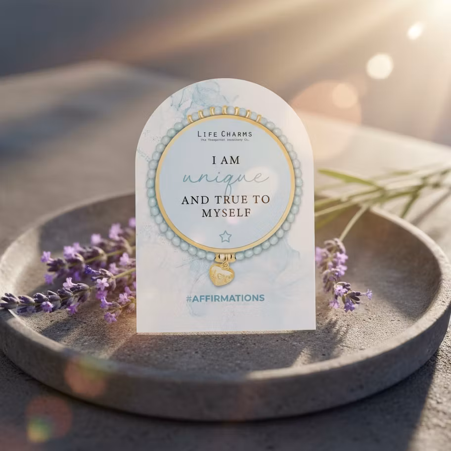 Life Charms - Affirmation Bracelet - I am unique