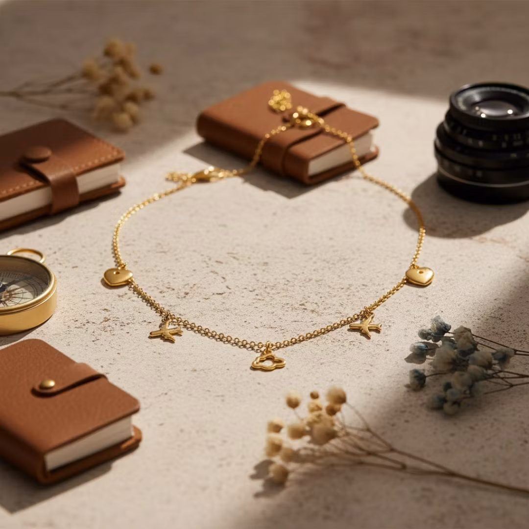 ZÓLDI jewels - Up in the Sky  Gold Necklace