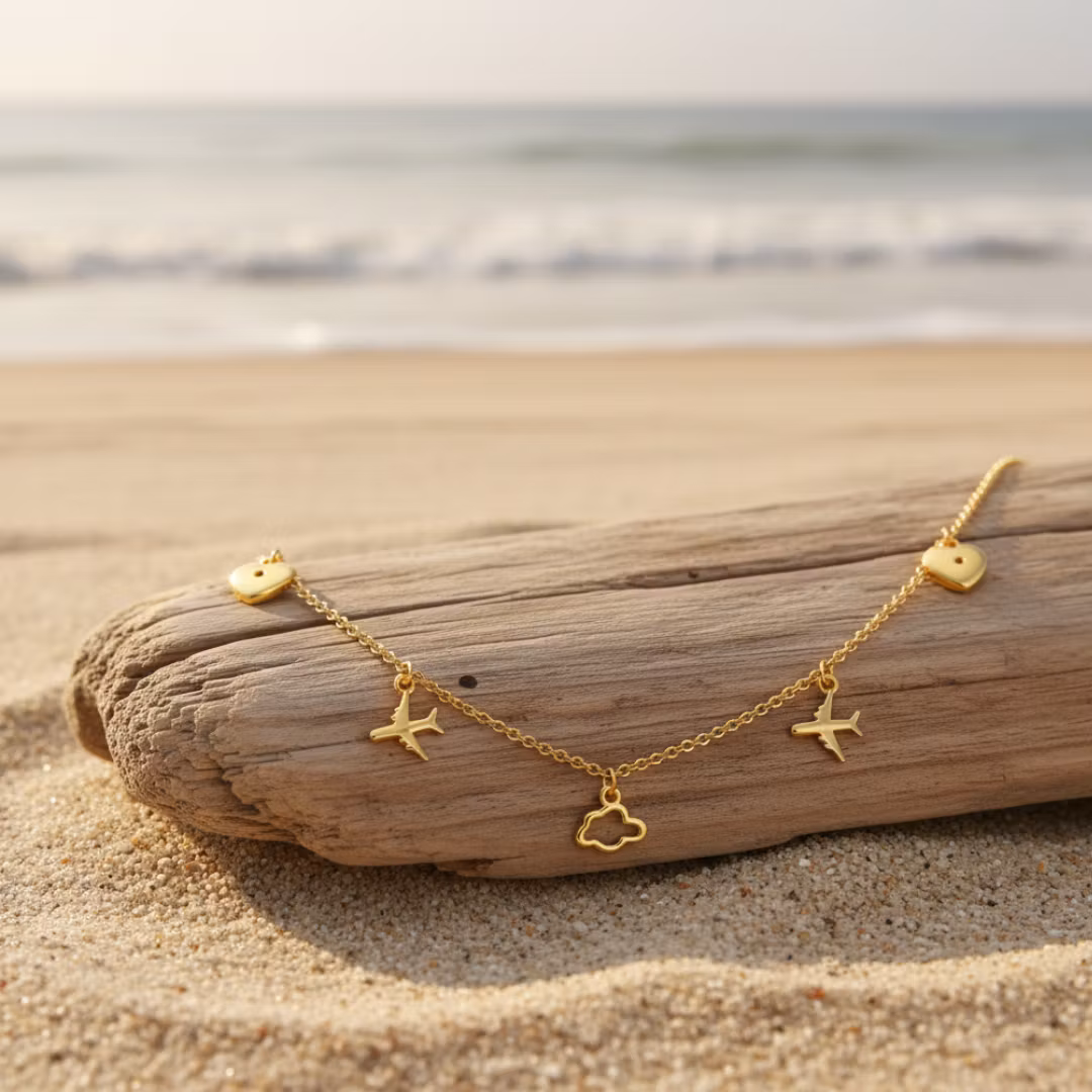 ZÓLDI jewels - Up in the Sky  Gold Necklace