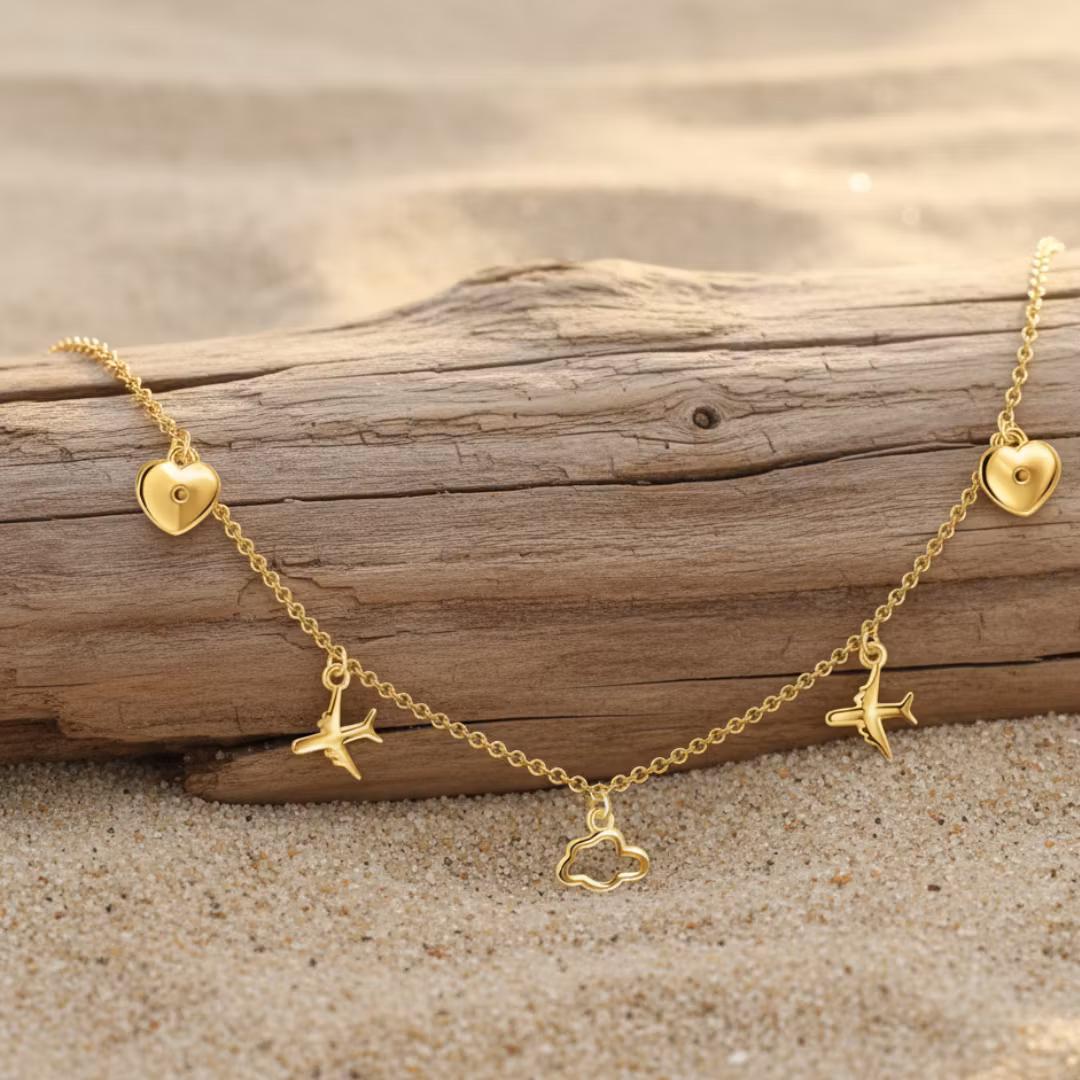 ZÓLDI jewels - Up in the Sky  Gold Necklace