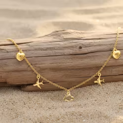 ZÓLDI jewels - Up in the Sky  Gold Necklace