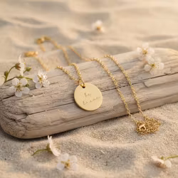 Gigis Petals - "Be Brave" Gullkjede