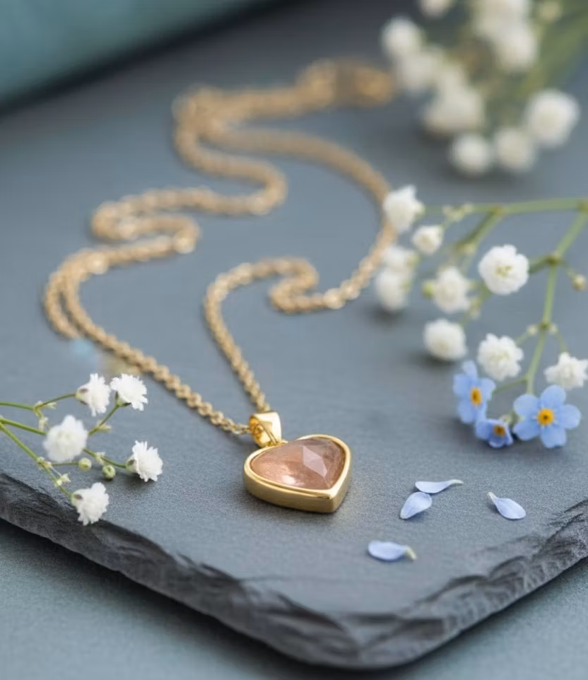 ´Starfish Project - Heart of Joy Necklace - Sunstone
