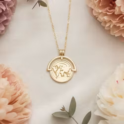 Studio Tweny Nine - The Globe Trotter Gold NEcklace