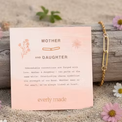 Everly Made - MOR & DATTER Gullarmbånd