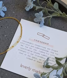 Everly Made - Gullarmbånd - FRIENDS 3