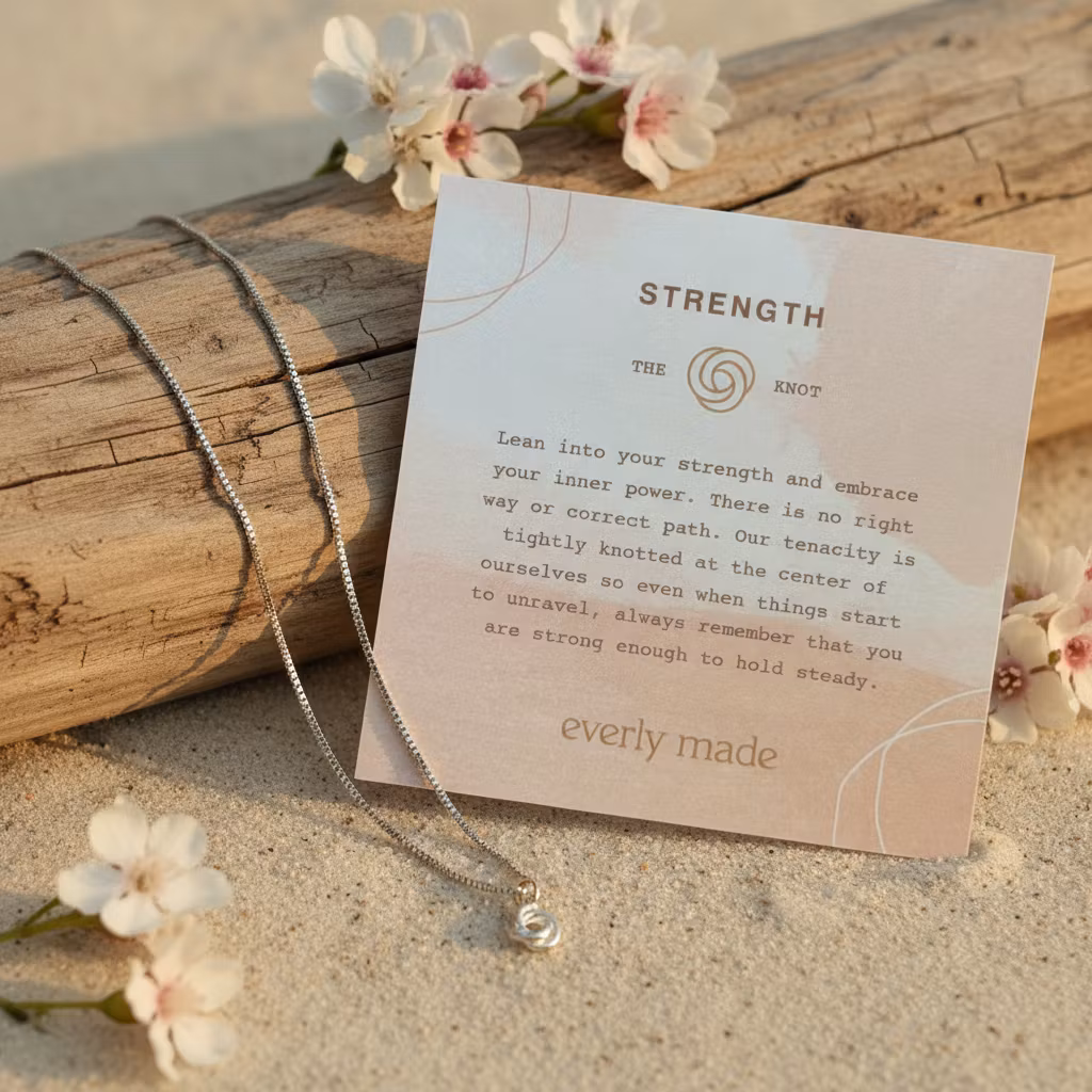 Everly Made - STRENGTH Sølvkjede