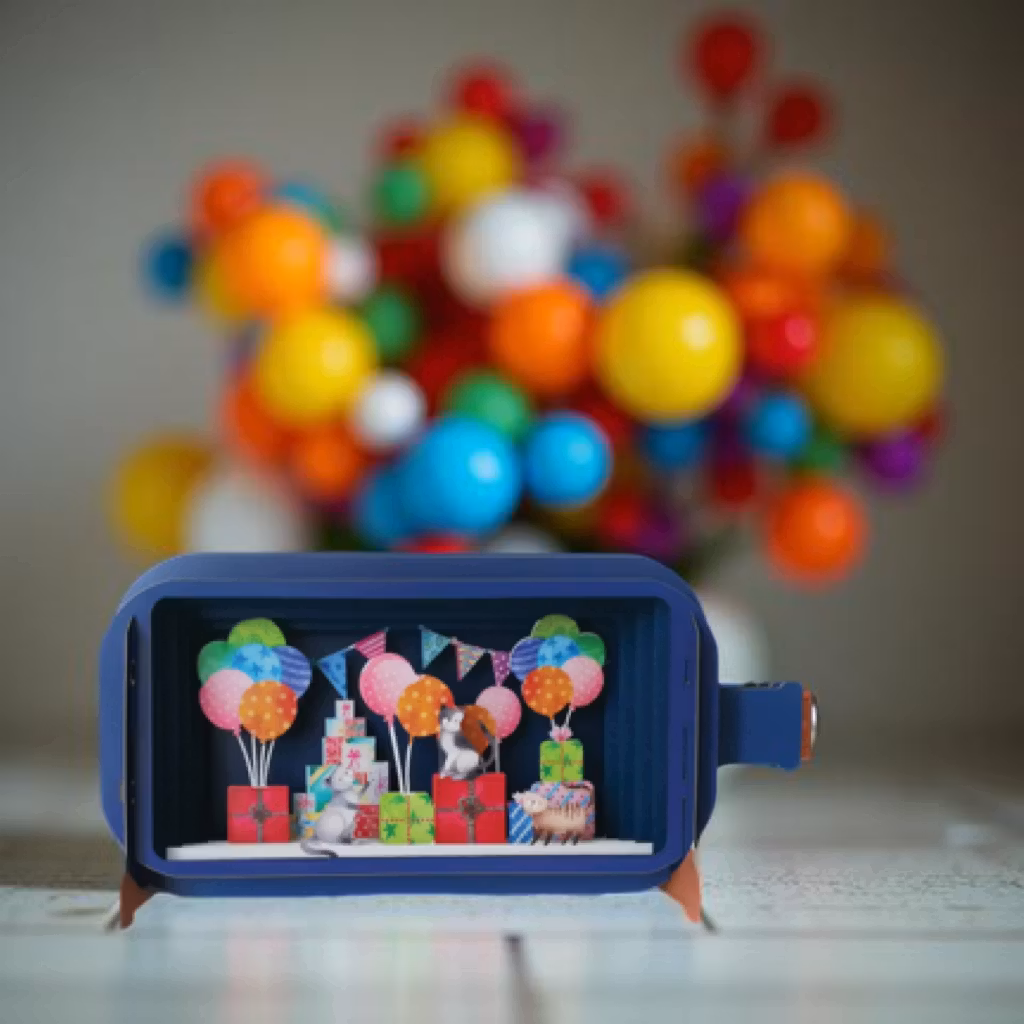 Alljoy Design -  Flaskepost  - Bursdag
