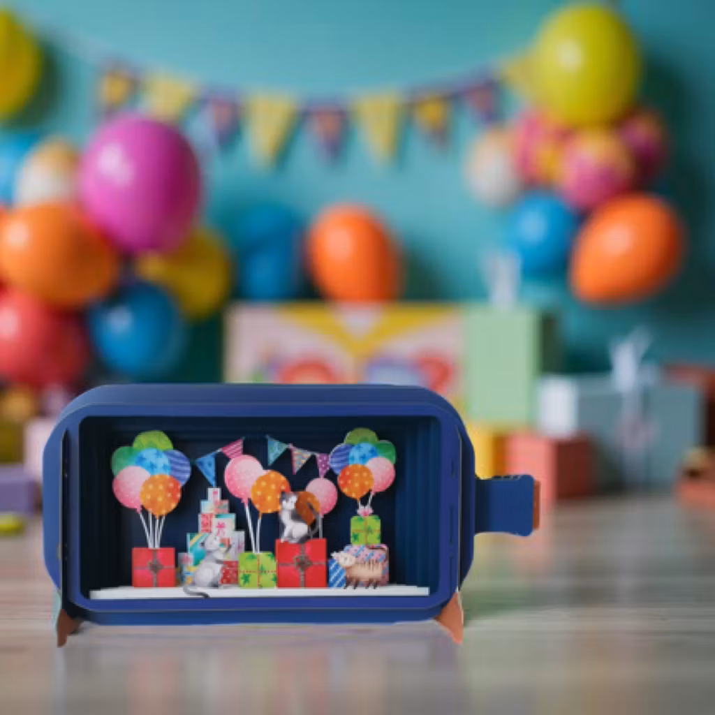 Alljoy Design -  Flaskepost  - Bursdag