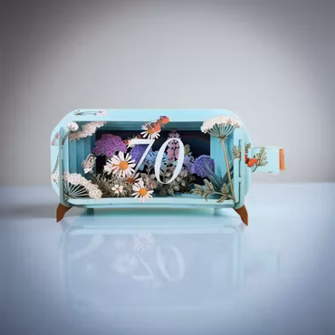 Alljoy Design -  Flaskepost  - 70 år