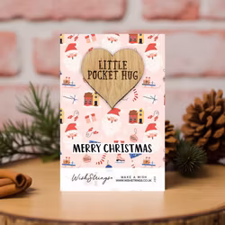 Wishstring Pockethug- "Merry Christmas"