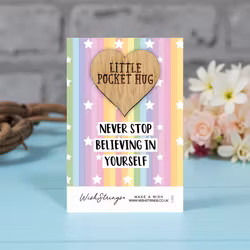 Wishstring - Keepsake Pockethug - Believe in yourself