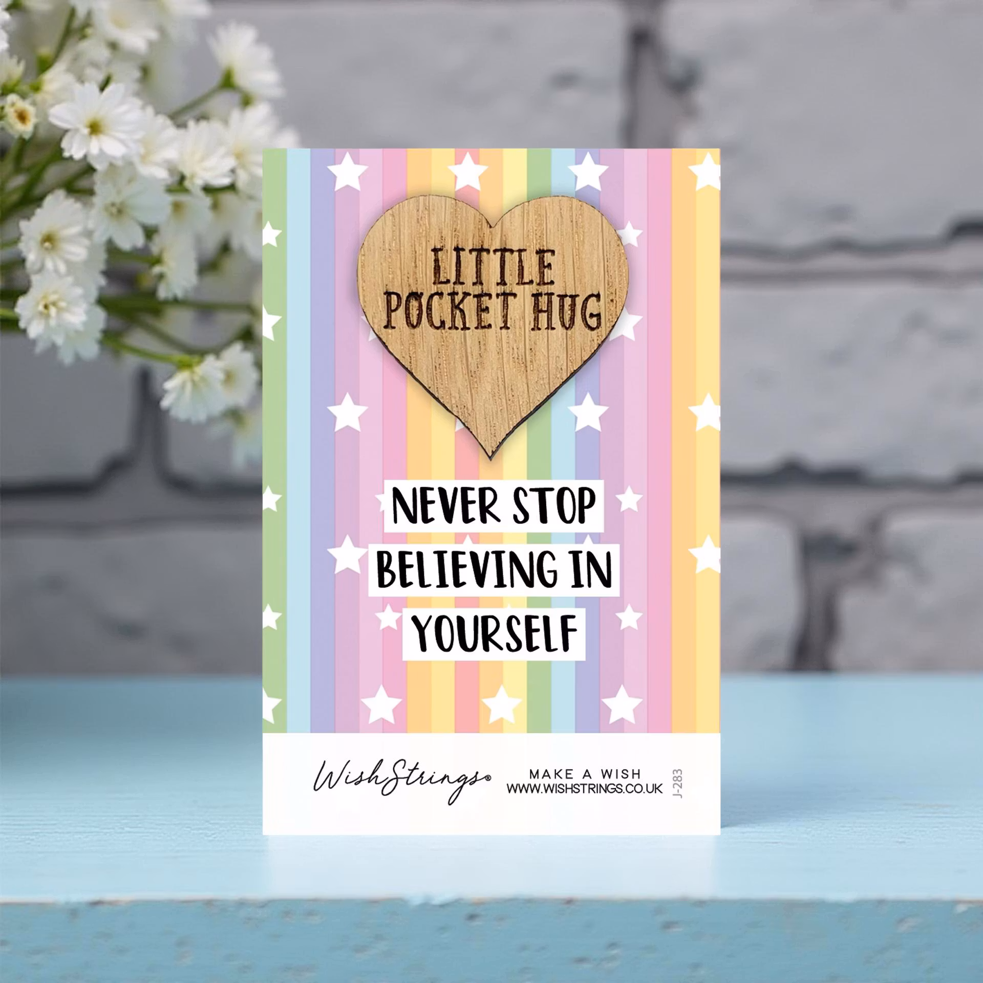 Wishstring - Keepsake Pockethug - Believe in yourself