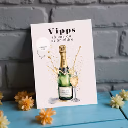 Vipps Bursdagskort - Bubbles