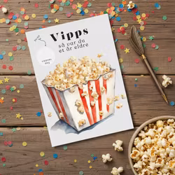 Vipps Bursdagskort - Popcorn