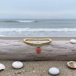 Lenny&Eva Bracelet - Friendship Bracelet - STRAWBERRY Gold