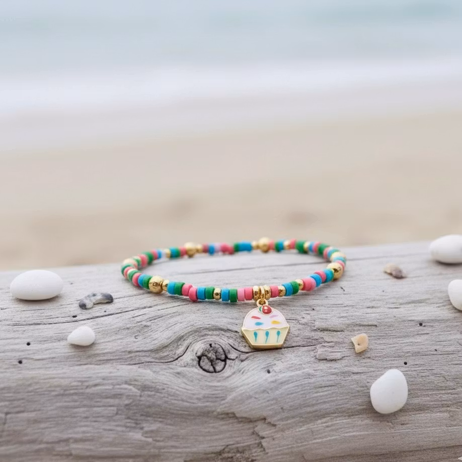 Lenny&Eva Bracelet - Friendship Bracelet - CUPCAKE Rainbow