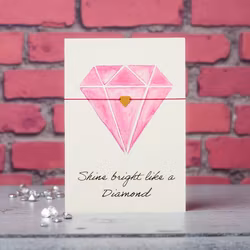 By Vivi: Bracelet Card - Diamond