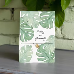 by Vivi: Bracelet Card - Beleaf in yourself