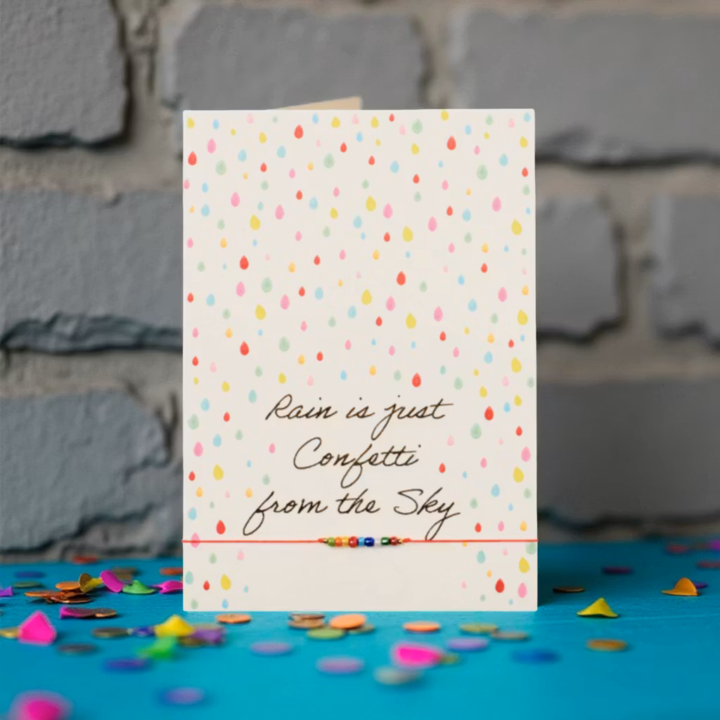 By Vivi: Bracelet Card - Confetti