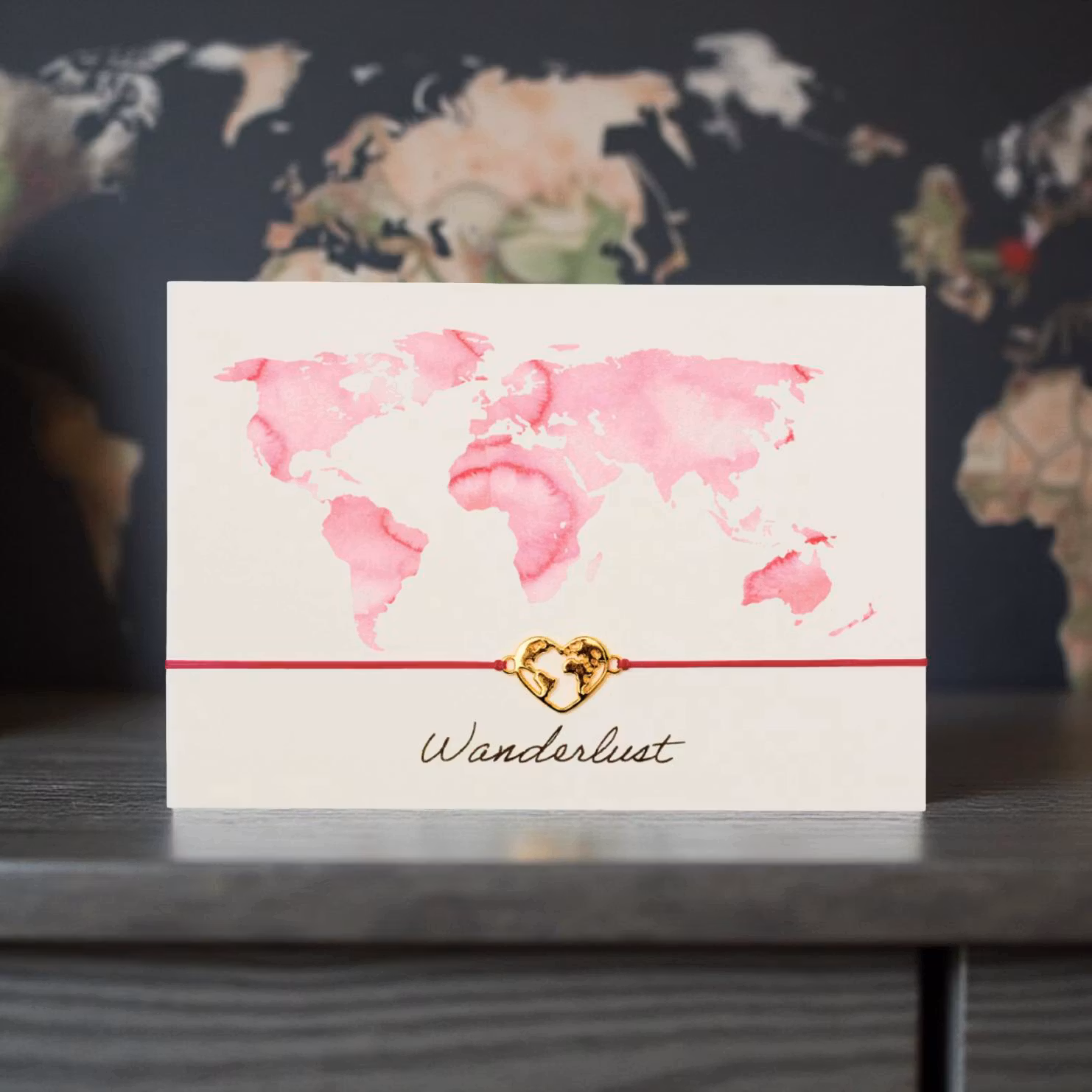 by Vivi: Bracelet Card - Wanderlust