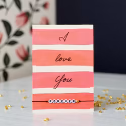 By Vivi: Bracelet Card - I Love You Forever