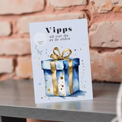 Vipps Bursdagskort - Birthday Present