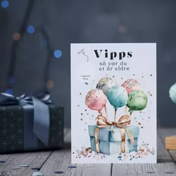 Vipps Bursdagskort - Cakepops
