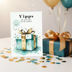 Vipps Bursdagskort - Present