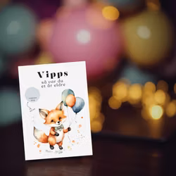 Vipps Bursdagskort - Fox