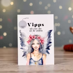 Vipps Bursdagskort - Angel