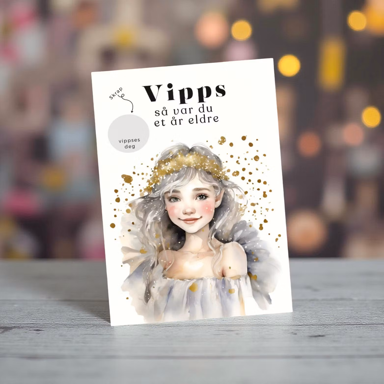 Vipps Bursdagskort - Little Fairy