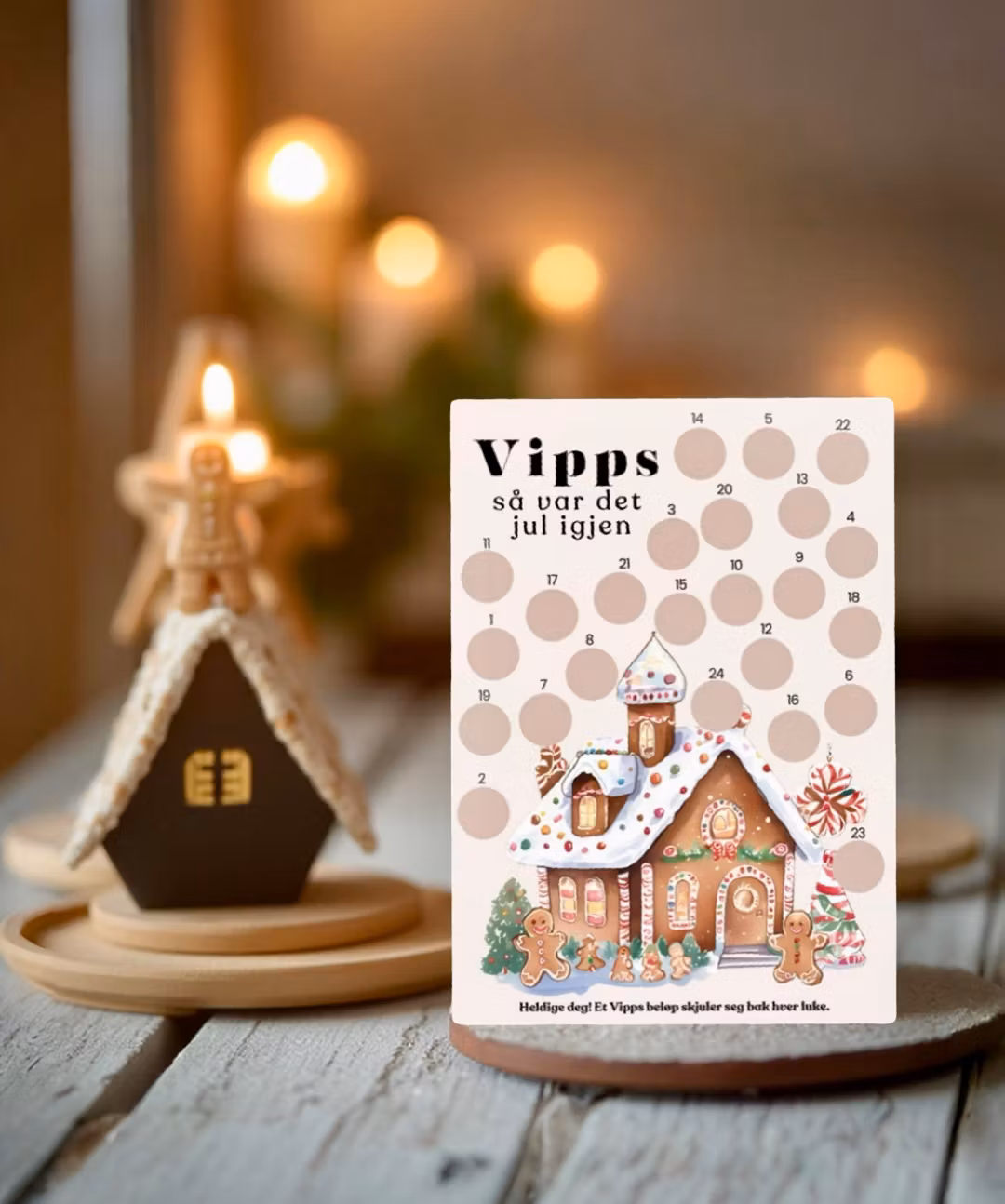 Vipps - Scratch-off Julekalender