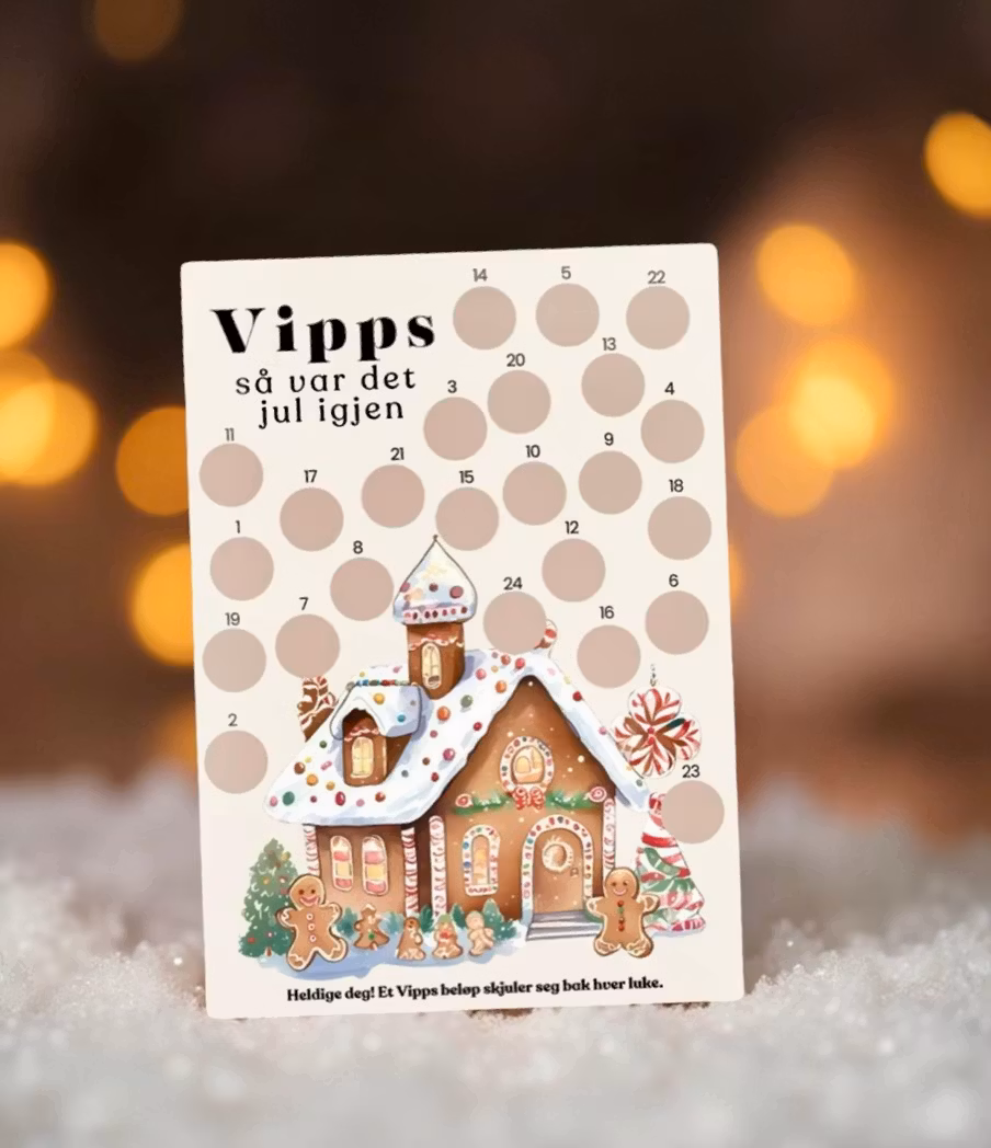 Vipps - Scratch-off Julekalender