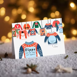 Vipps Julekort - Christmas Jumper