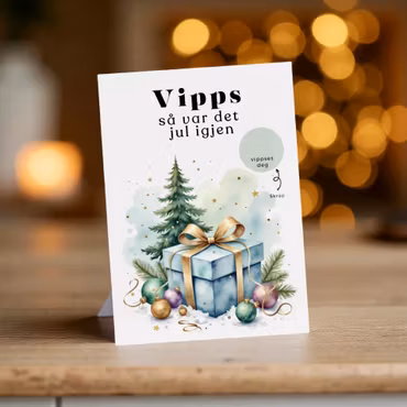 Vipps Julekort - Juletre og gaver